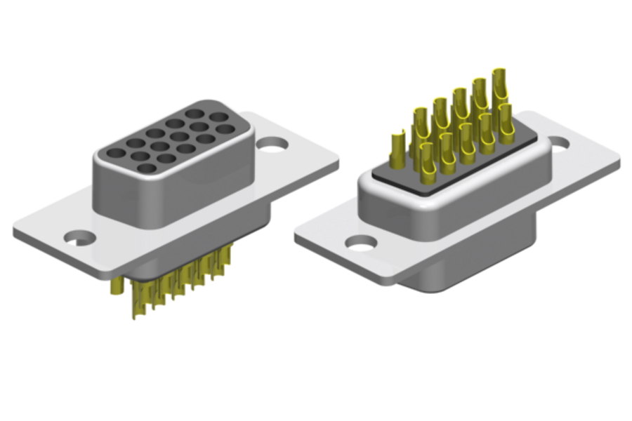 "solder cup" version ( for hand soldering )