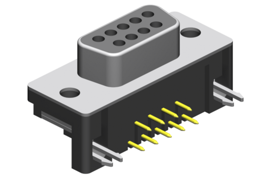 THT version -90°- closed body US-Style 8.08mm footprint type