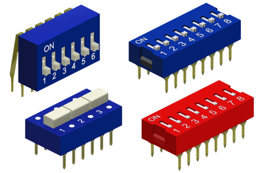 Slide Type Dip-Switch "standard profile"