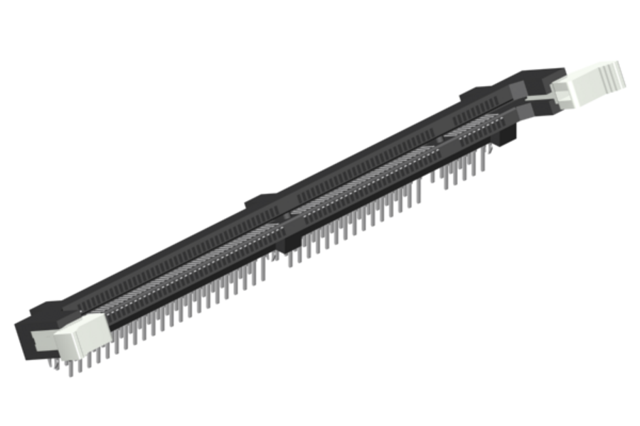 168-pin slanted (25°) socket type