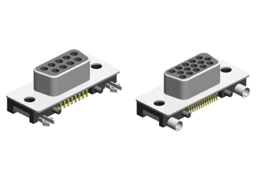 Ultra slim profile 90°- SMT