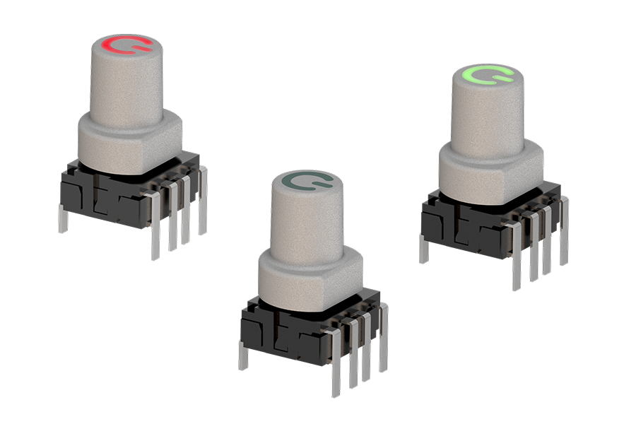 Tact Switch LED MultiColor(RGB) "THT" version