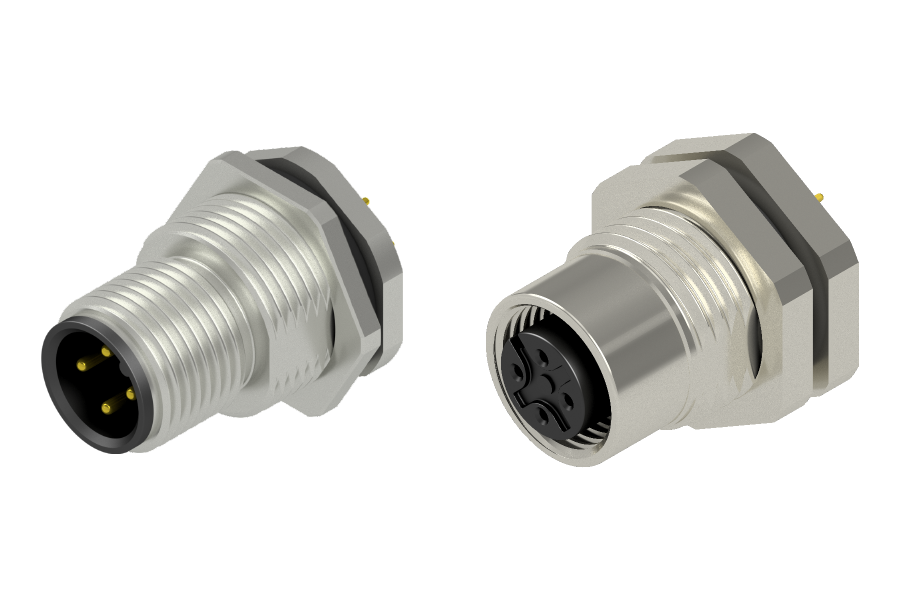 caos Caso Wardian Lógico E-tec Interconnect: M12 Circular Connectors