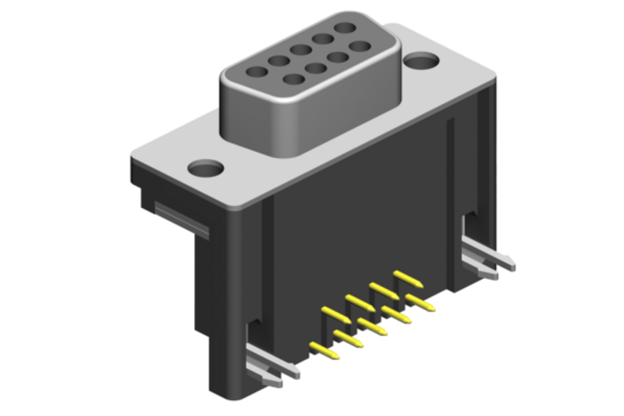 THT version -90°- closed body LONG-Style 15.00mm footprint type