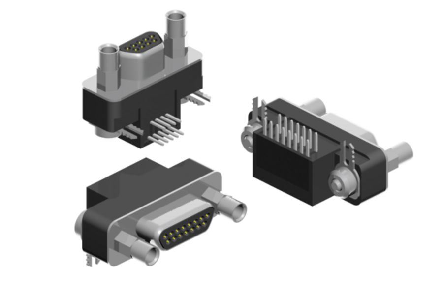 Micro D-Sub connector "male"