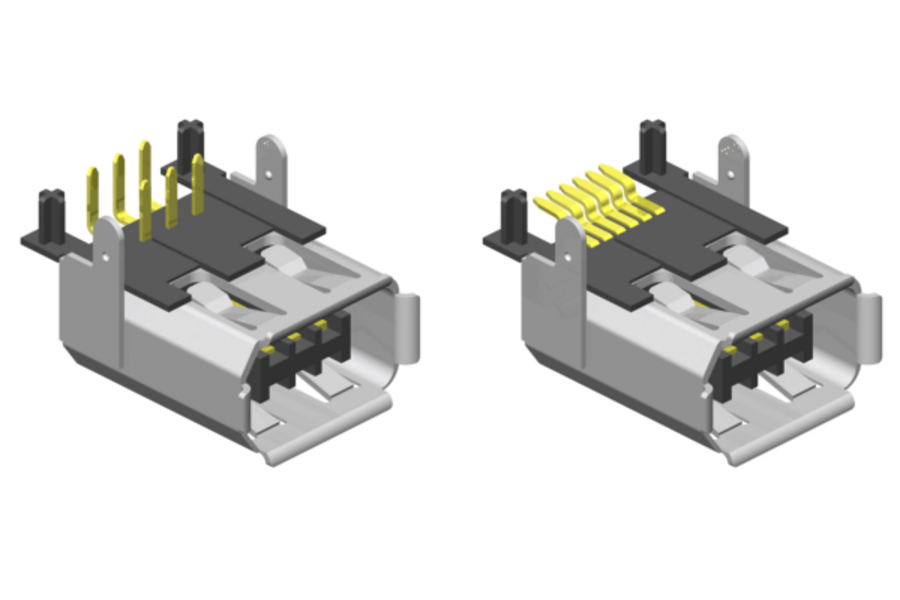 IEEE 1394 "standard version" - 6-contact type -