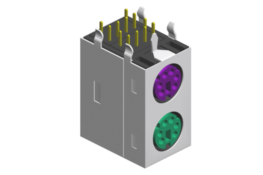 THT version -90°- Dual Port