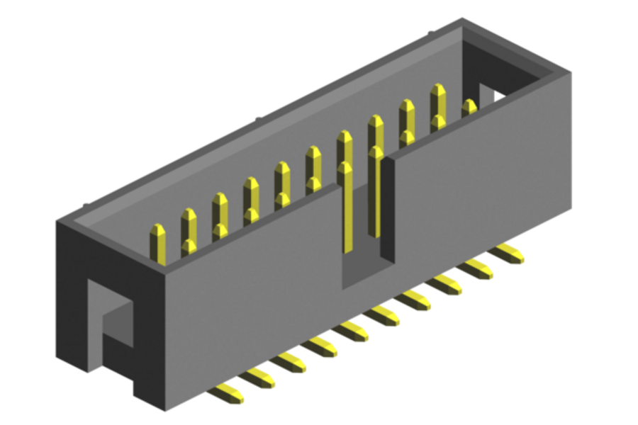 Surface-mount soldering (SMT) - Box Header