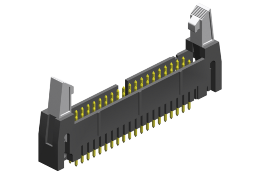 Through-hole soldering (THT) - DIN 41 651 Header